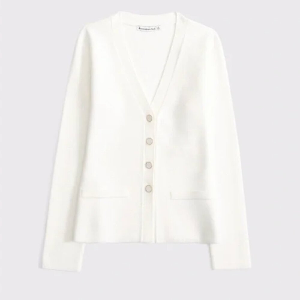 Abercrombie & Fitch Luxesoft Skimming Cardigan - Picture 3 of 10